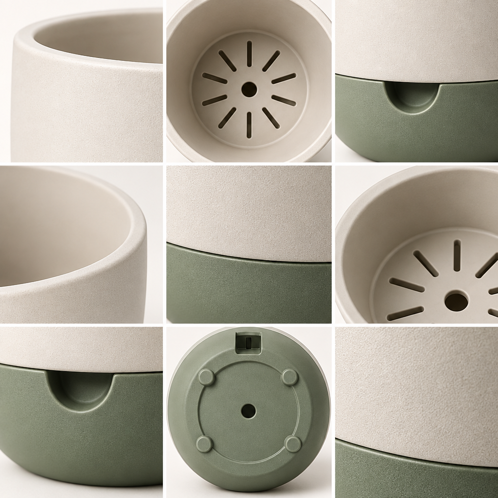 Modern Self-Watering Plant Pot main image 3