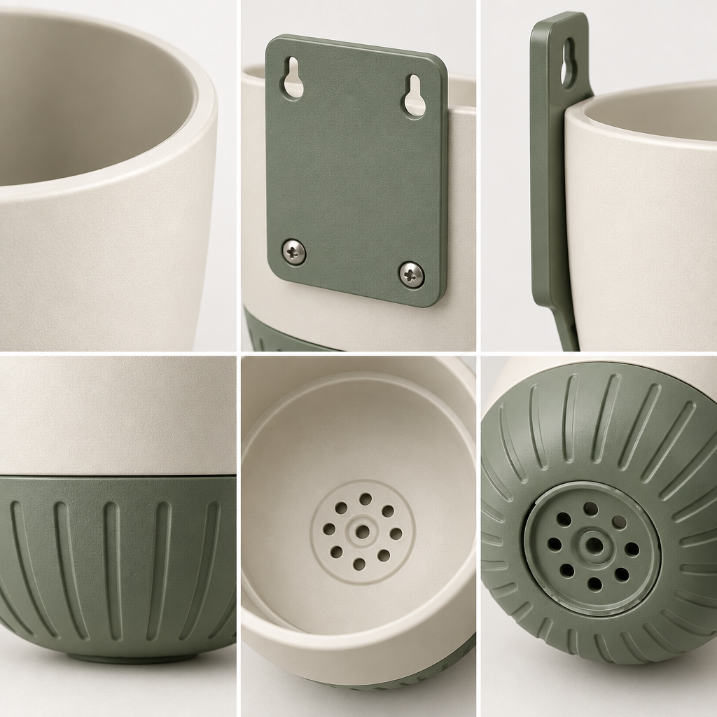 Wall-Mounted Plant Pot main image 3