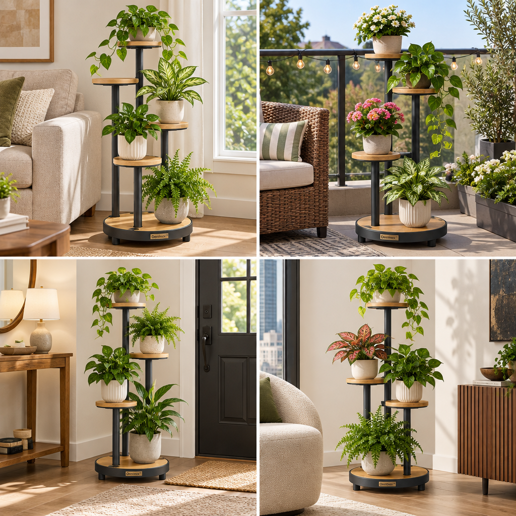 Multi-Tier Indoor Plant Stand main image 5