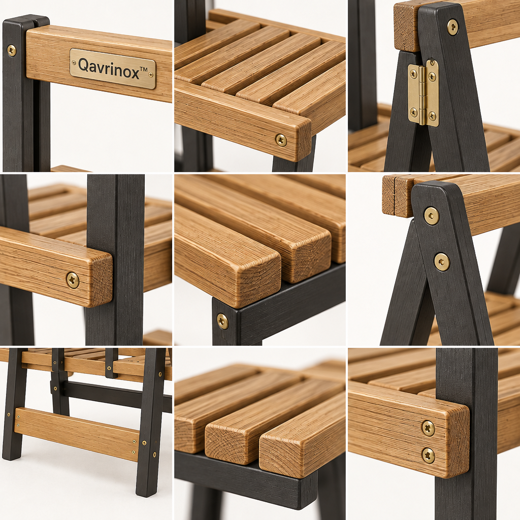 Foldable Wooden Plant Shelf main image 3