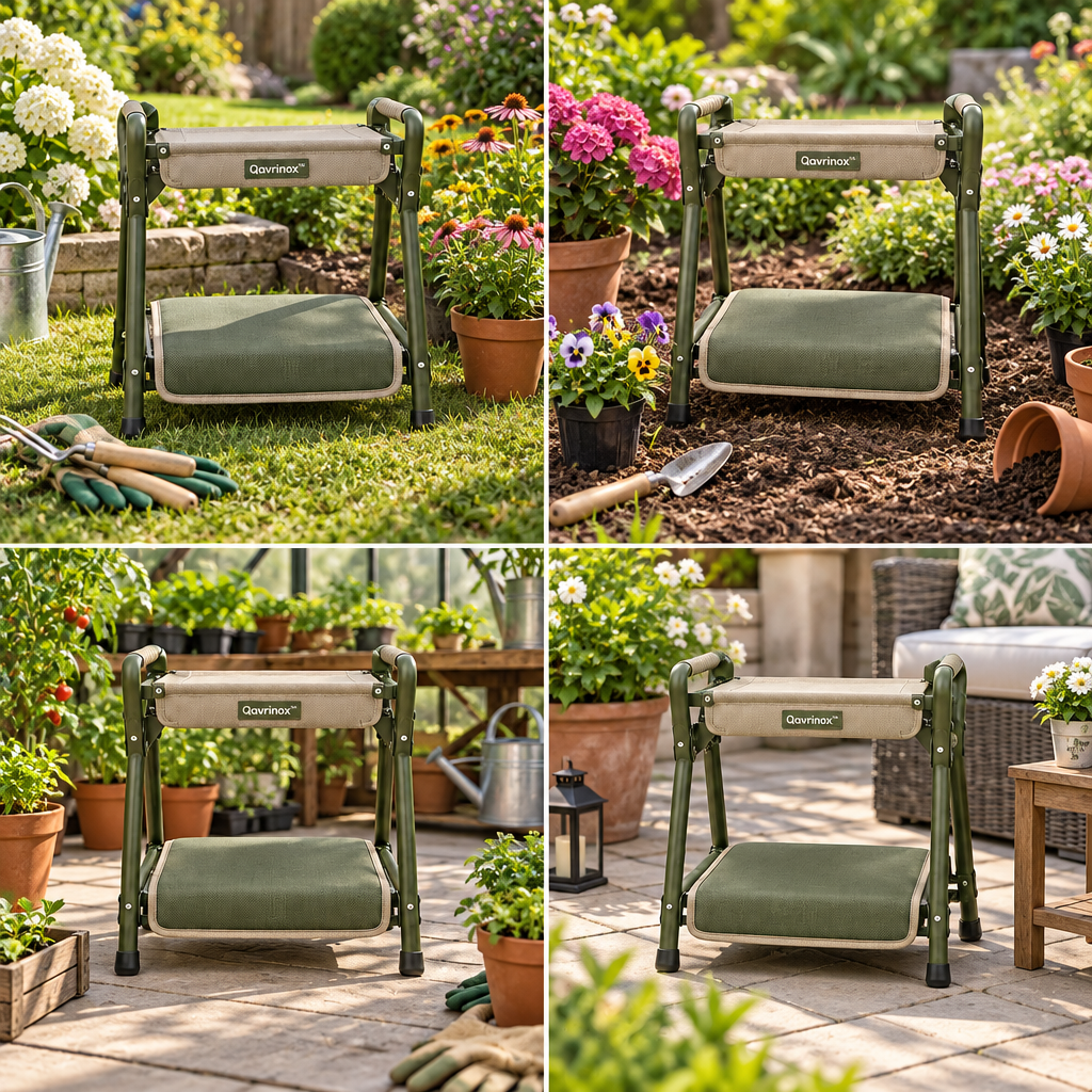 Foldable Garden Kneeler Stool main image 5