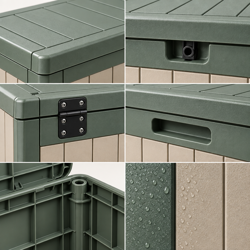 Large-Capacity Garden Tool Storage Box main image 3